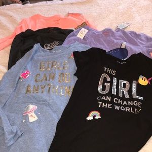 Bundle of 5 Cat & Jack/Children’s Place XL Shirts